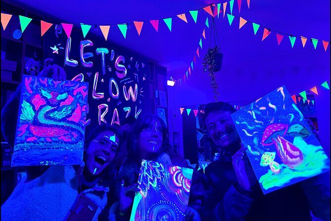 Neon Art Painting Experience in Immersive Studio (No Stop Wine) - Who this experience fits best (and who should reconsider)