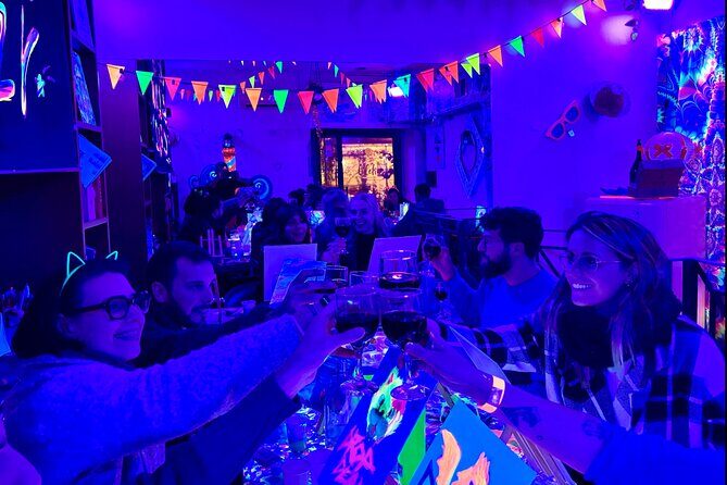 Neon Art Painting Experience in Immersive Studio (No Stop Wine) - A reality-check itinerary for your evening plan