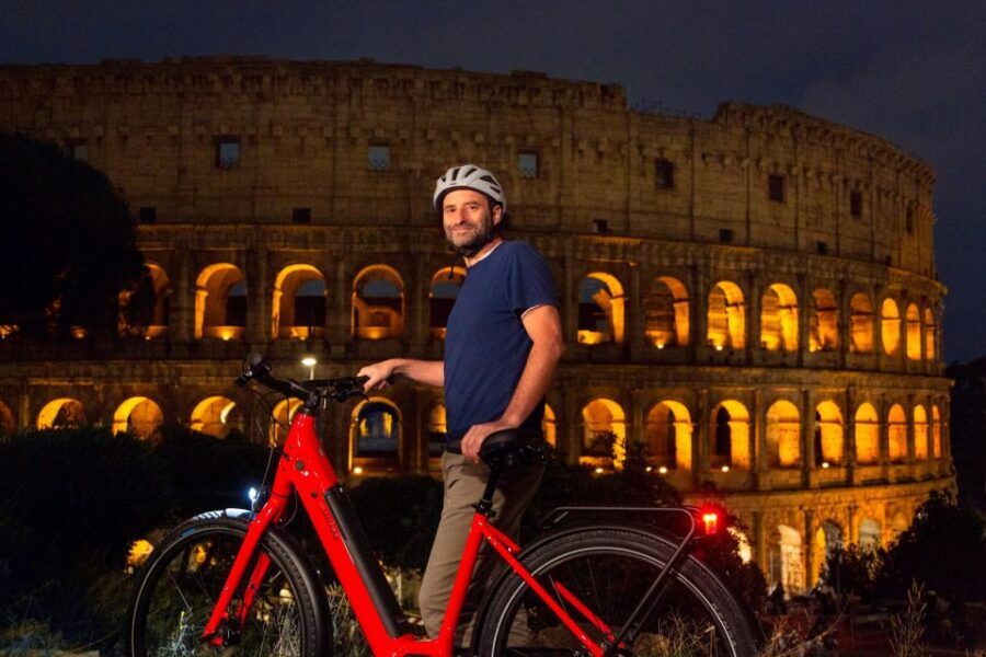 Night Tour of Rome with Top E-bike & optional Italian Dinner - Golden hour to evening: why this ride feels different