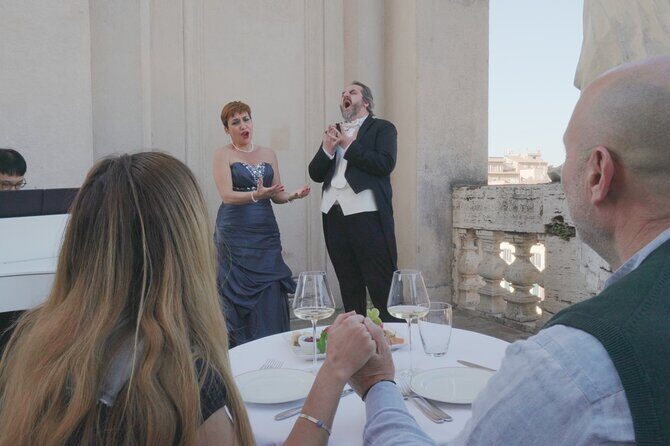 Open Air Opera Concert with Terrace aperitivo over Navona square - Practicalities that can make or break your night