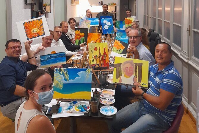 Paint n’ Sip in Rome: Unlimited Wine & Pizza in Piazza Navona - Paint n’ Sip behind Piazza Navona: why this works in Rome