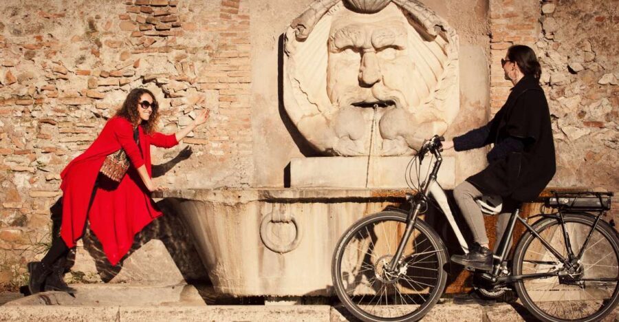 Panoramic Tour of Rome with Top E-Bike - Caelian Hill to Circus Maximus: the ride starts with drama