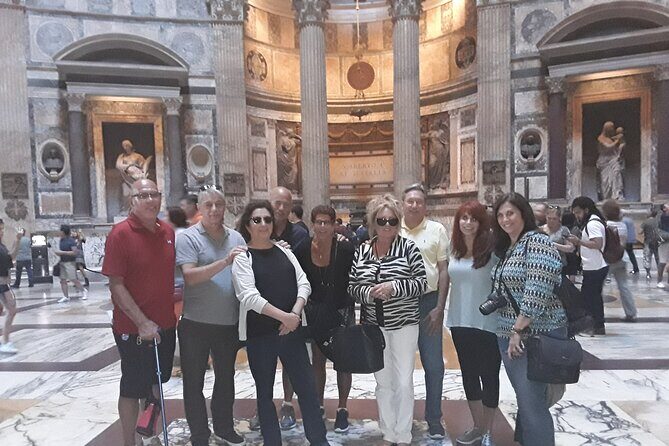 Pantheon, Rome's Iconic Ancient Temple Tour & St Ignatius Church - Piazza della Rotonda: The Reset Between Two Big Stops