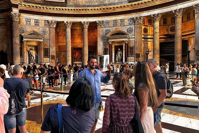 Pantheon: Semi-private Guided Tour with Entry Ticket - Skip-the-Line Entry: Worth It for a Building This Popular