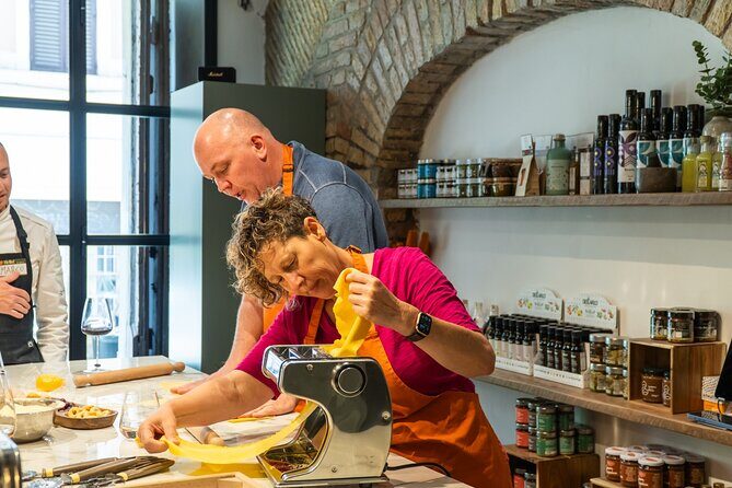 Pasta and Tiramisu Making Class with Fine Italian Wine in Rome - The tasting moment: enjoy your work and reset for the walk home