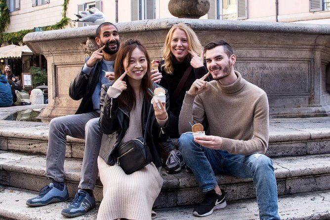 Pasta, Pizza & Gelato Food Tour in the Heart of Ancient Rome - Stop three: carbonara and pizza at a trattoria stop