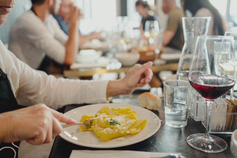 Pasta & Tiramisù making in the heart of Rome - Wine, Prosecco, and the meal that feels like part of the lesson