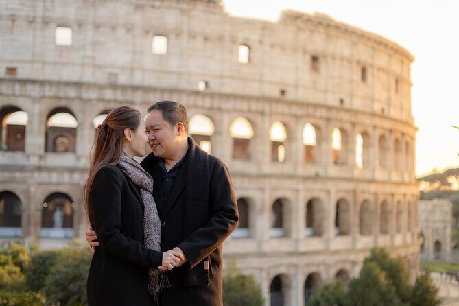 Personalized Photoshoot Outside the Colosseum - Capitoline Hill: where your photos get a little cinematic