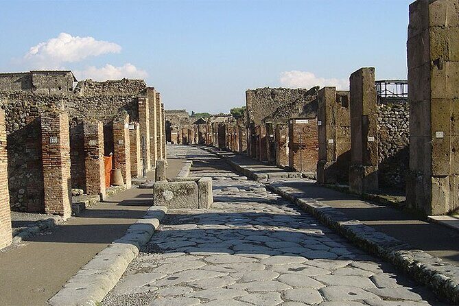 Pompei Archaeological Park Skip The Line ticket With audio Guide - Exploring at your own pace in a big archaeological park