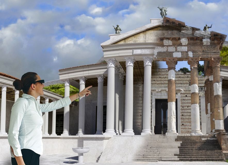 Pompeii: 3D Walking Tour with Entry Ticket - The tour assistant: the human part that makes the tech work