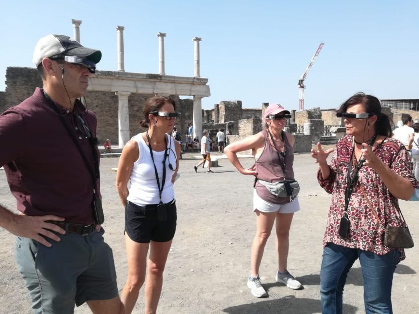 Pompeii: 3D Walking Tour with Entry Ticket - Family fit: who can use the 3D tech and who should plan around it