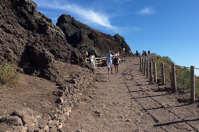 Pompeii and Vesuvius Day Trip from Naples with Skip The Line - Vesuvius National Park: the 1,000-meter start and crater walk