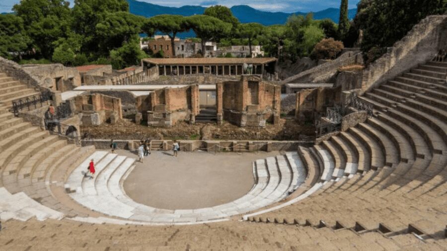 Pompeii Audioguide - TravelMate app for your smartphone - Your self-guided route: the 48-minute Pompeii loop