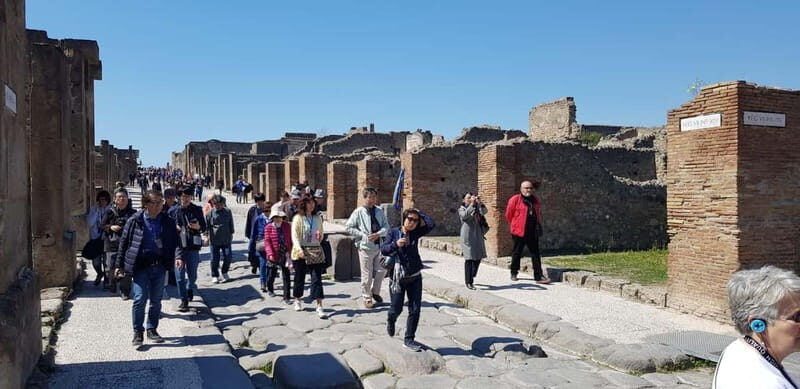 Pompeii: Entry Ticket w/ Guide and Transfers or Audio Guide - The Villa of the Mysteries and the casts: the emotional center