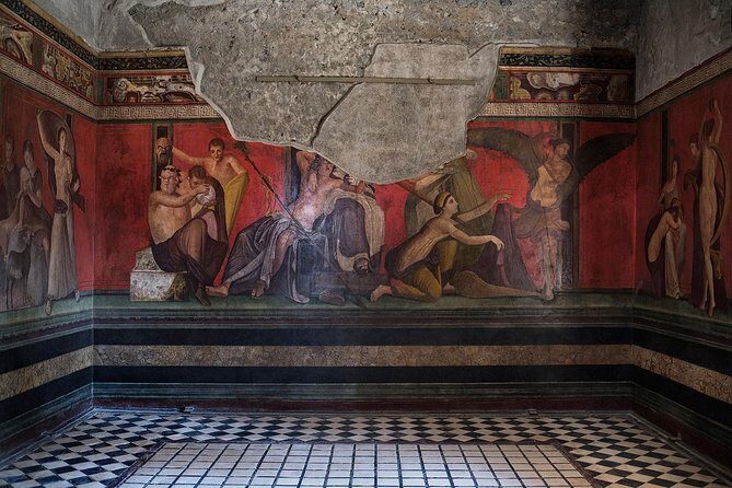 Pompeii excavations: skip-the-line private tour - Frescoes, mosaics, and graffiti you can still read