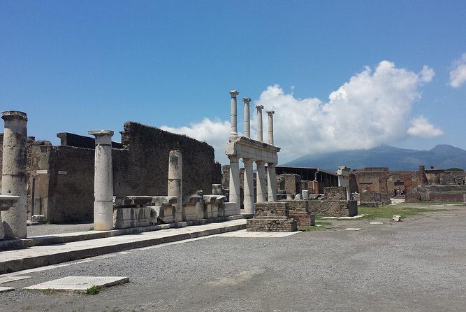 Pompeii Private Half-Day Tour from: Naples,Sorrento, Amalfi Coast - Naples panorama at Piazza del Plebiscito: a nice ending stop