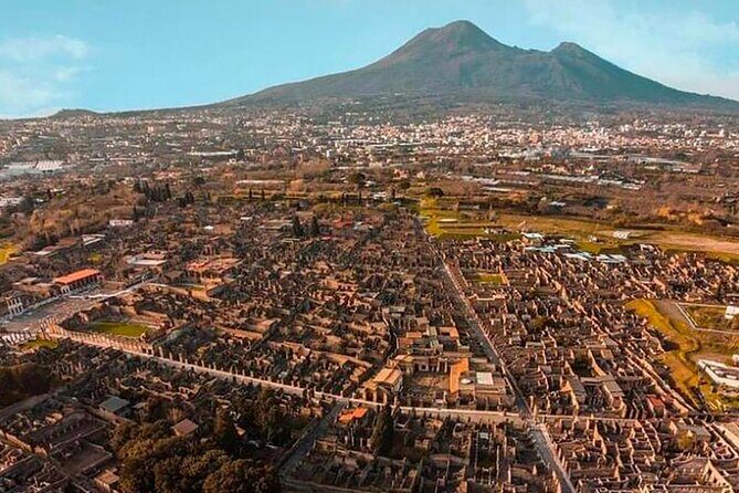 Pompeii private tour with expert guide in archaeology - The Forum, temples, market, and Vesuvius victim casts: social center and human cost