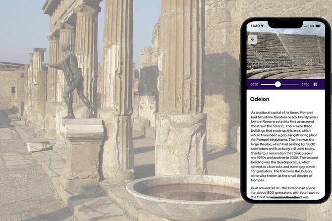 Pompeii: Skip-the-Line Entry Ticket with Digital Audio Guide - Amphitheatre stops and the idea of public spectacle