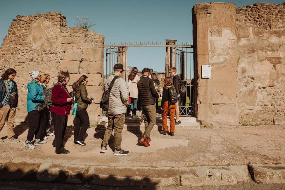Pompeii Small Group Tour with transportation from Naples - Key things to know before you go