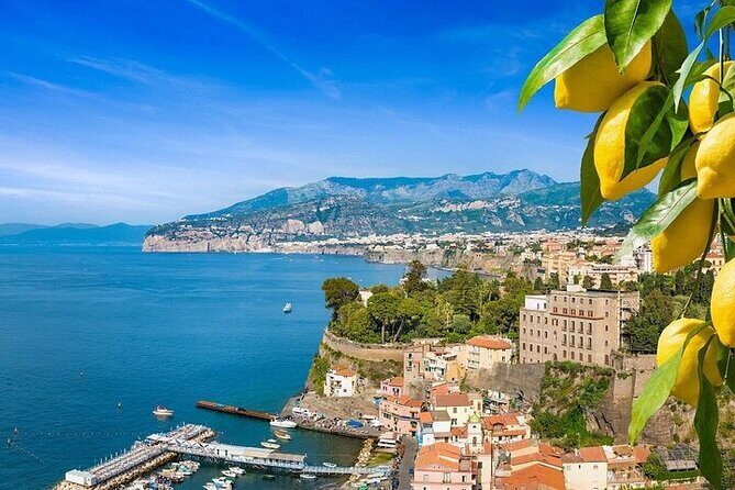 Pompeii, Sorrento and Amalfi Coast – Private Deluxe Tour - Meta’s panoramic break and Li Galli island views