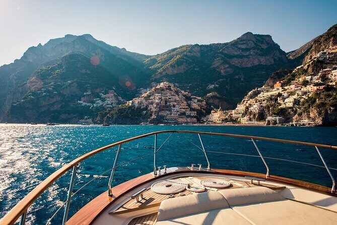 Positano & Amalfi Small Group Boat Tour from Rome with Fast Train - Positano town stop: see the “pearl” without living there