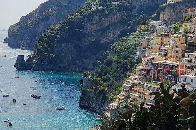 Positano, Sorrento and Pompeii Guided Tour from Naples - Sorrento in 2 hours: lemon shopping, orange groves, and Marina Grande