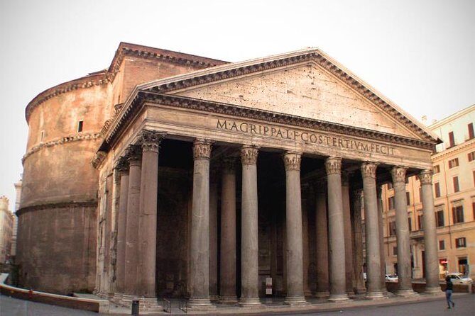 Post Cruise Rome (Driver Only/Self Touring) - Pantheon at Piazza della Rotonda: iconic, still in use