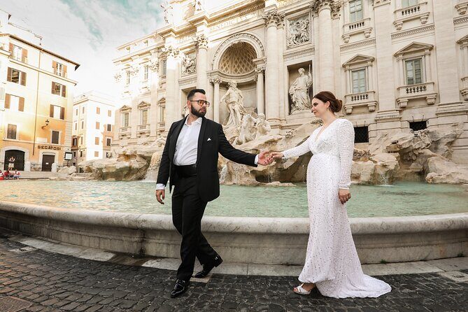 Private 1.5Hrs Photoshoot in Rome - Trevi Fountain photo stops: angles, positioning, and calm mornings
