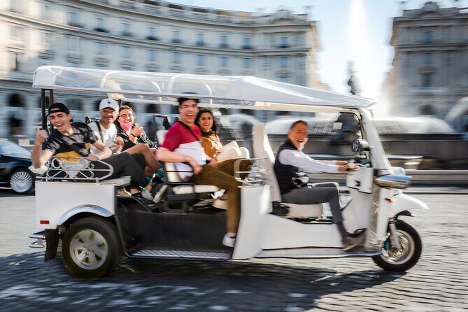 Private: 3 hours ETuk Tour in Rome - Highlights at a Glance