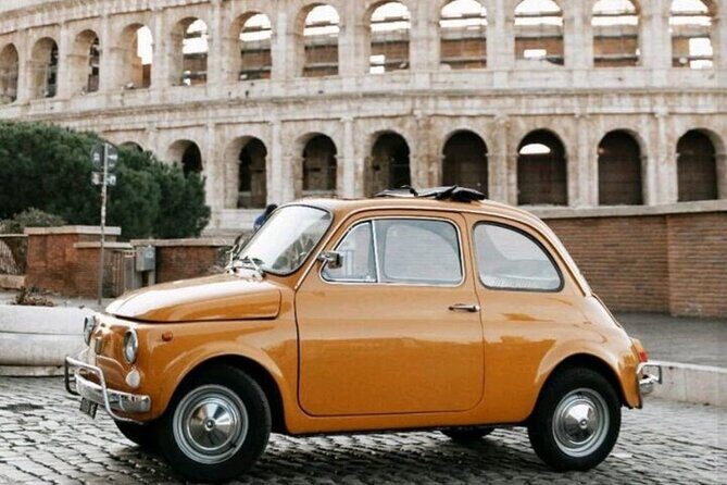 Private: 3 hours panoramic tour of Rome aboard a vintage Fiat 500 - Janiculum Hill: Paola fountain, panoramic terrace, and Garibaldi vibes