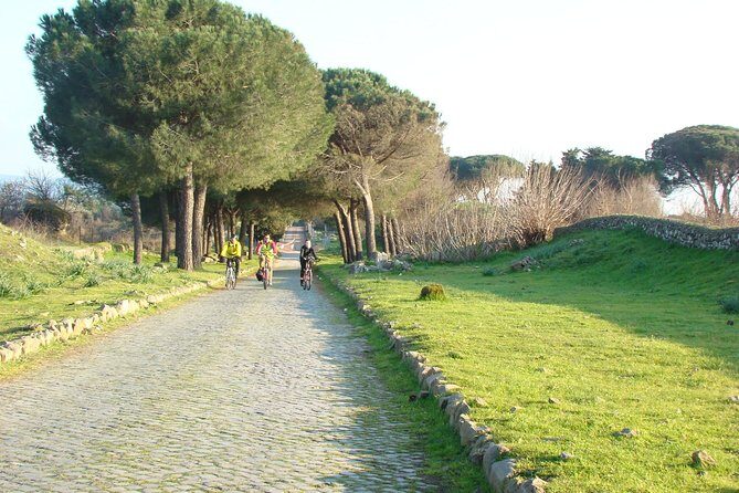 PRIVATE Appian Way and Lake Albano Ebike Tour with Italian Lunch - The Route Feels Relaxing Because the Traffic Problem Is Managed