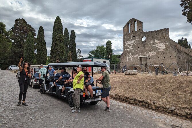 Private Appian Way (Appia Antica) Tour in Rome by Golf Cart - Riding through Parco Regionale dell’Appia Antica: a short drive with a purpose