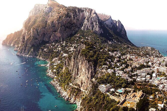 Private Boat Tour from Naples to Capri Onboard Tornado 50 - Punta Carena, Green Grotta, White Grotta: Sea-Cave Variety Without Land Hassles