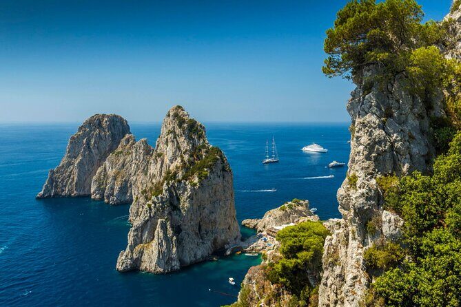 Private Boat Tour from Naples to Capri Onboard Tornado 50 - Marina Piccola and the Faraglioni Break: When Swimming Becomes Part of the Day