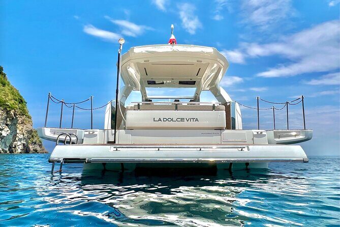 Private boat tour from Naples to Capri+Amalfi Coast JEANNEAU DB43 - Capri Town Time: Piazzetta, Via Camerelle, And Lunch You Should Book Early