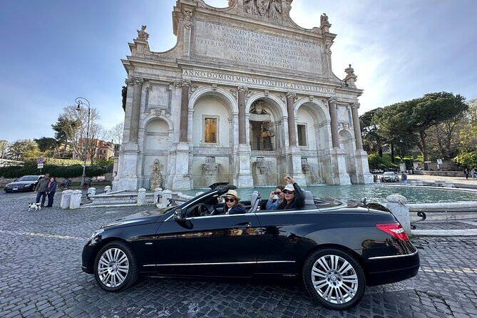 Private Cabriolet Tour in Rome - Stop-by-stop: what you’ll see and why each one works