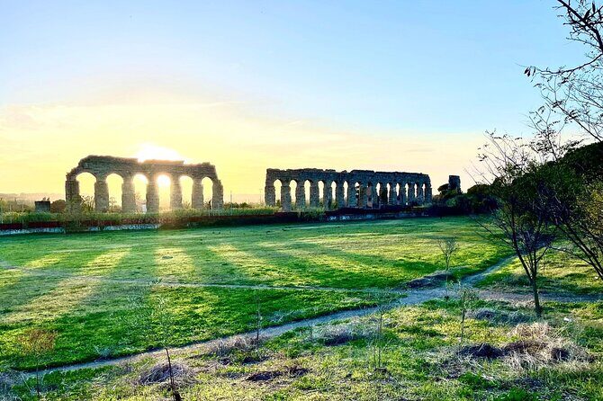 Private E-bike tour of Appian way, Aqueduct & catacombs with food - Riding the Via Appia Antica: Feeling the Old Road Under You
