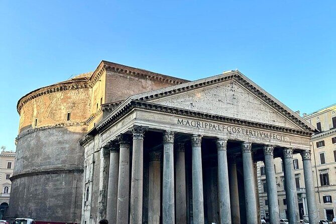 Private Family Scavenger Hunt & Art Lab Tour – Rome Landmarks - Stop 2: Pantheon Exterior Viewing With Design Clues You Can Actually See