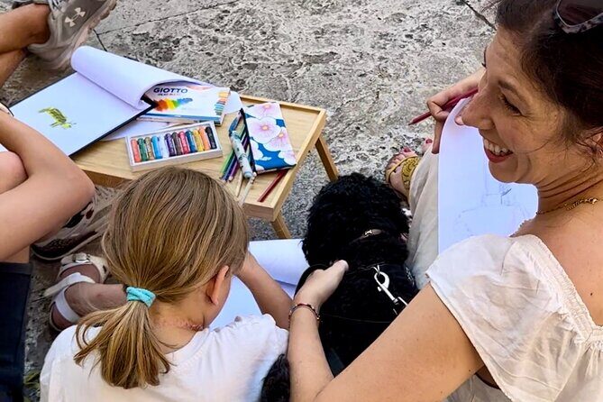 Private Family Scavenger Hunt & Art Lab Tour – Rome Landmarks - What 2.5 Hours Feels Like in Real Family Time