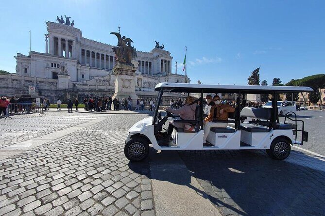 Private Golf Cart Tour of the Eternal City - Where you start and where you finish (useful for your day plan)