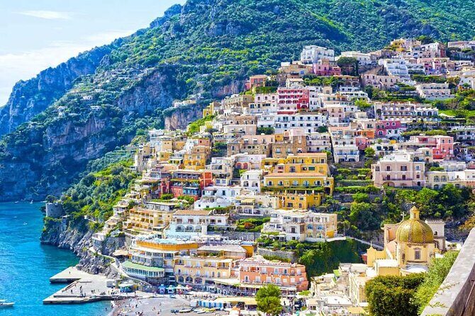 Private Guided Day to Pompeii, Amalfi Coast and Positano - Positano for two hours: steep lanes, shops, and pebbly beach time