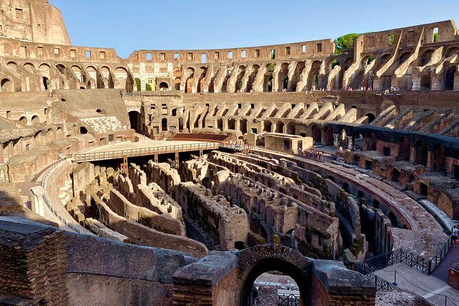 Private Guided Tour of Colosseum Underground OR Arena and Forum - Colosseum: arena floor + Porta Libitinaria to Underground steps