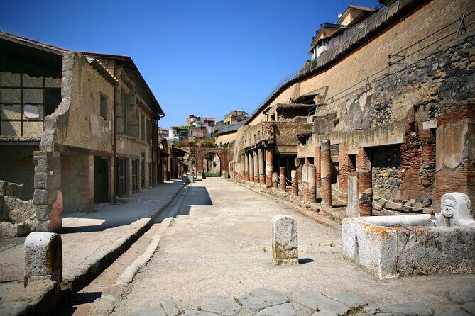 Private Herculaneum for Families: Kids Archaeology Adventure - Parco Acheologico di Ercolano: preserved doors, food clues, and street-level imagination