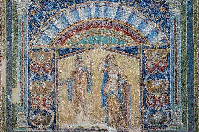 Private Herculaneum for Families: Kids Archaeology Adventure - Houses that kids remember: mosaics, marble, wood partitions, and a skeleton story