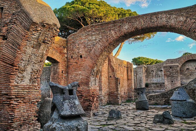 Private Ostia Antica Tour: The Perfectly Preserved Port of Ancient Rome - Forum and Temple of Venus: the civic engine