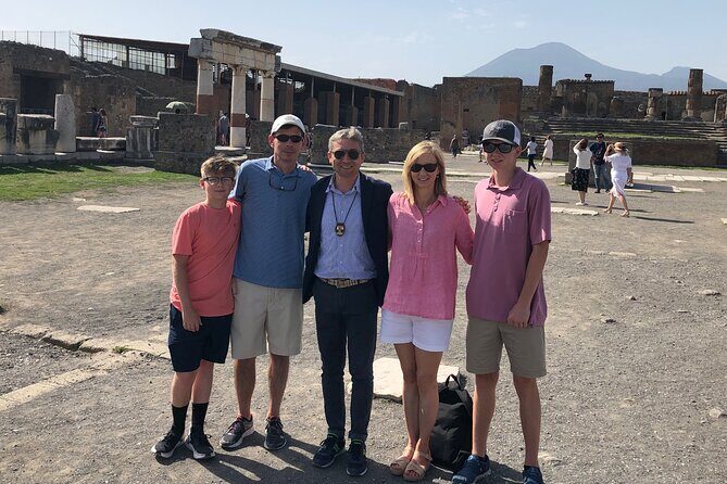 Private Pompeii and Herculaneum with Wine Tasting - Full Tickets - Pompeii stop: Forum power, temples, homes, and the plaster-cast moment