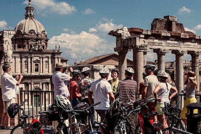 Private Rome City Bike Tour with quality Cannondale EBike - Piazza del Popolo and a Taste of Rome’s Arrival Routes