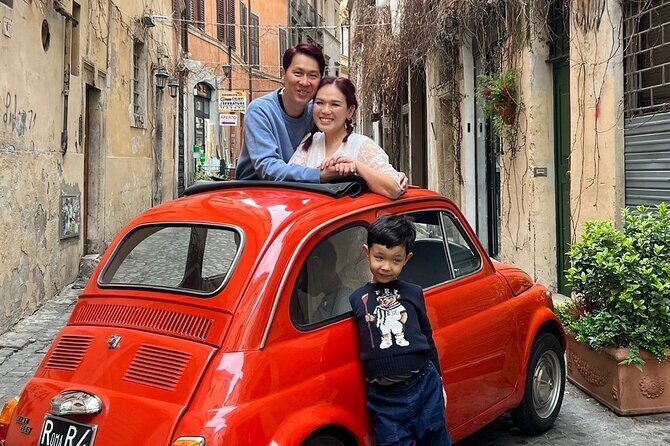 Private Rome Tour in Classic Red Fiat500 - How the private ride actually feels (pickup, timing, and pacing)