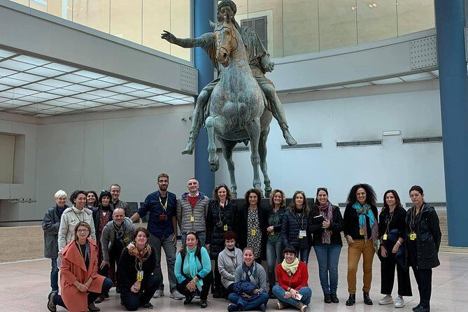 Private Tour - Capitoline Museums - Piazza del Campidoglio: Michelangelo’s Square and the Marcus Aurelius Copy