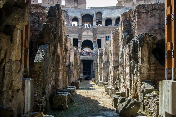 Private tour Colosseum Underground & Ancient Rome - Stop 1: The Colosseum Underground and the arena floor access